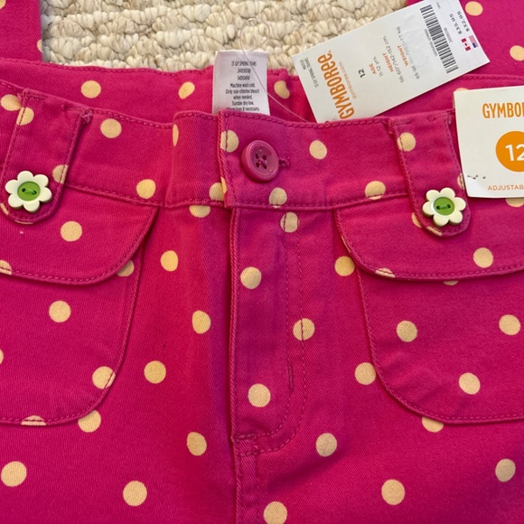 🌟 HOST PICK🌟 GYMBOREE girls polka dot pants -size 12 - Picture 3 of 5